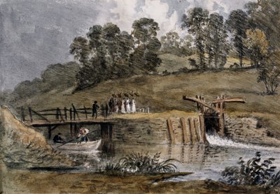 Lock at Iffley by Unknown